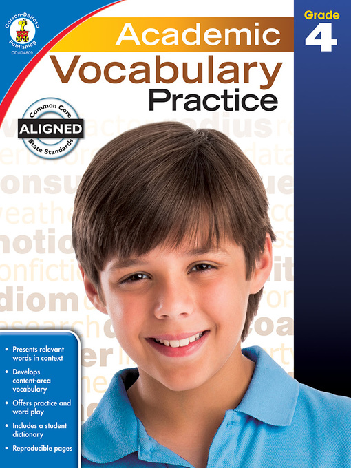 Title details for Academic Vocabulary Practice, Grade 4 by Carson Dellosa Education - Available